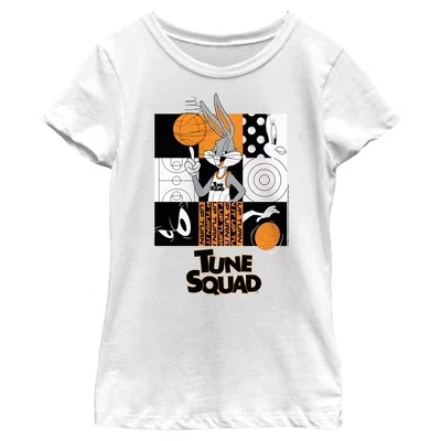 Футболка Girl's : A New Legacy Bugs Bunny Tune Squad белая