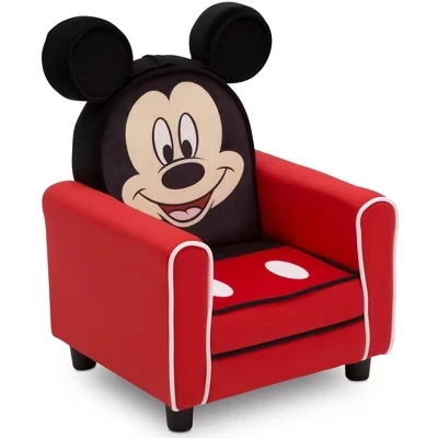 Детское мягкое кресло с персонажем Микки Мауса mickey mouse