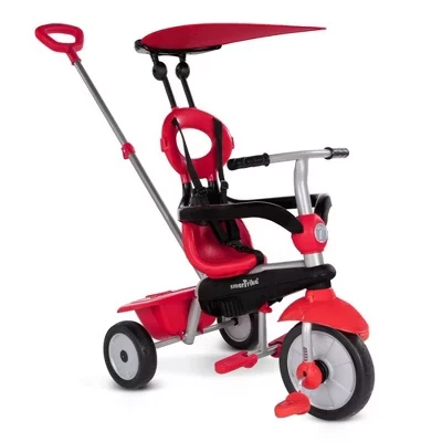 Трехколесный велосипед smarTrike Zoom 4-в-1, красный