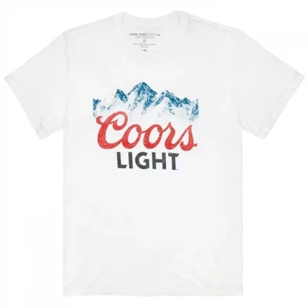 Мужская футболка Coors Light Mountain Logo