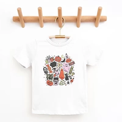 Детская футболка The Juniper Shop «Хэллоуин», белая