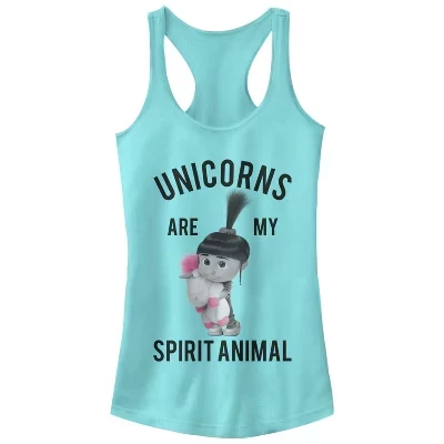 Юниорская женская майка Agnes Unicorn Spirit Animal Racerback Канкун
