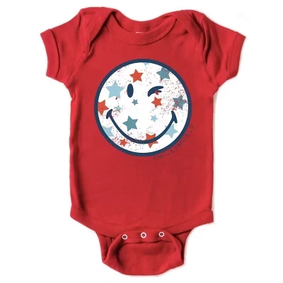 Боди для младенцев The Juniper Shop Star Wink, красное