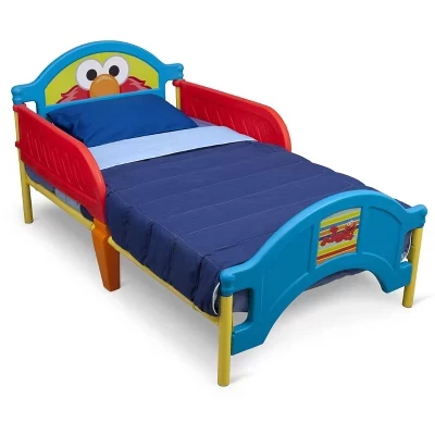 Кровать для малышей Delta Children Sesame Street пластиковая