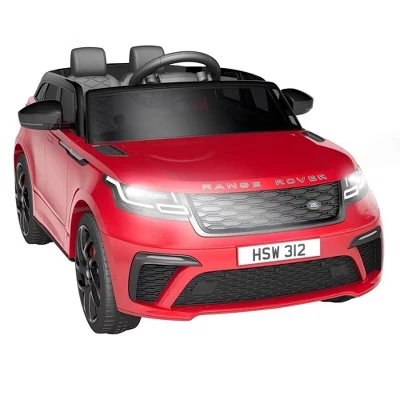 Детский электромобиль WhizMax Land Rover 12 В с пультом, красный