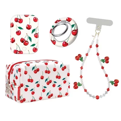Набор аксессуаров для телефона Velvet Caviar, Mon Cheri Cherry