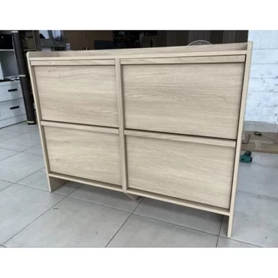 Шкаф для обуви SunnyFurn, 4 яруса, белый
