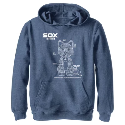 Мужская толстовка с капюшоном Lightyear Sox Blueprint Pull Over синего цвета