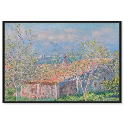 Картина Art Remedy «Дом садовника», 61×41 см, чёрная