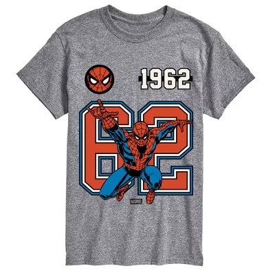 Мужская футболка Athletic heather из джерси с коротким рукавом и графическим рисунком 