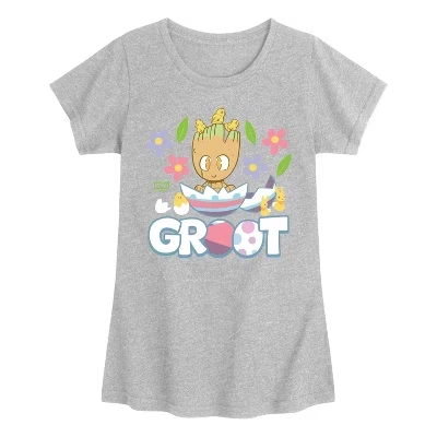 Детская футболка Guardians of the Galaxy Groot, серая