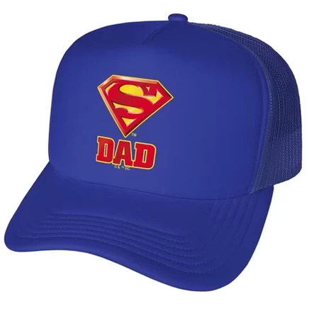 Мужская кепка-тракер Superman Super Dad, синяя