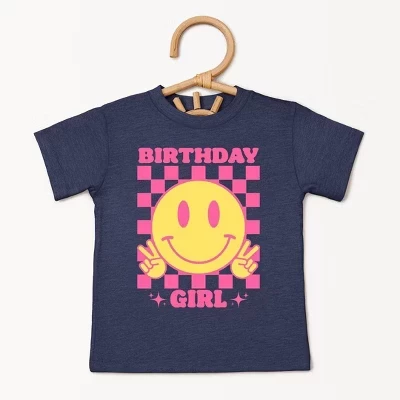 Футболка для девочек The Juniper Shop Birthday, синяя