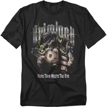 Мужская футболка Evergreen Grimlock Heavy Metal черного цвета