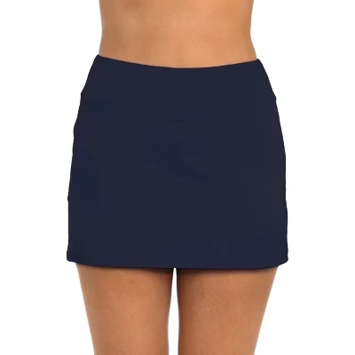 Женский стандартный купальник Swim Skort Bottom midnight//однотонный