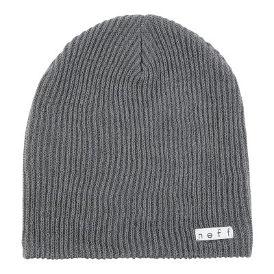 Шапочка унисекс NEFF Daily Beanie цвета древесного угля