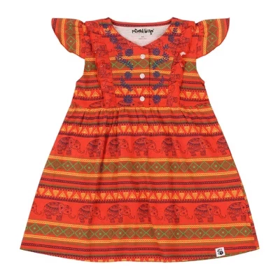 Платье для девочек Mixed Up Clothing Vestito, полосатое