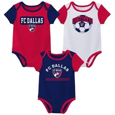 Боди для мальчиков MLS FC Dallas, 3 шт.