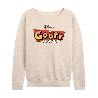 Женский лонгслив A Goofy Movie с принтом, березовый