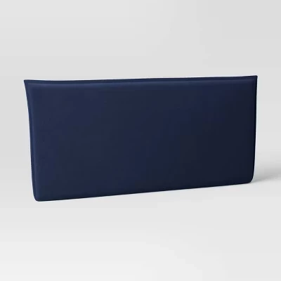 Изголовье French Seam Threshold, бархатный индиго