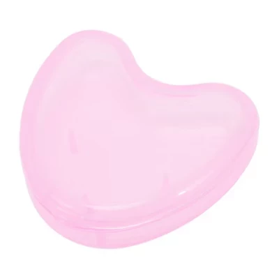 Контейнер для брекетов Unique Bargains Heart, розовый
