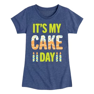 Приталенная футболка с коротким рукавом и рисунком Its My Cake Day