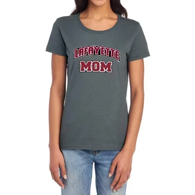 Женская футболка NCAA Lafayette Mom, угольная