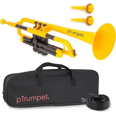 Пластиковая труба pInstruments pTrumpet Bb, жёлтая