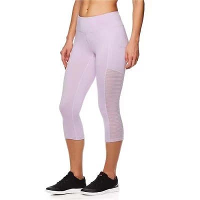 Женские компрессионные капри Reebok Focus, фиолетовые