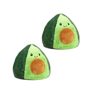 Супер мягкое кресло-мешок PlushiPals для детей avocado