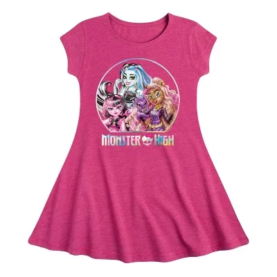 Платье для девочек Monster High Character Image, фуксия