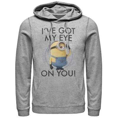 Мужское худи Despicable Me «Глаз на тебе», меланжевое