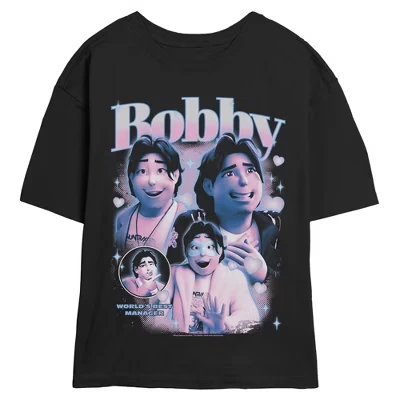Женская футболка Bobby World's Best Manager для юниоров черная