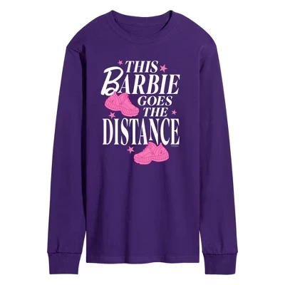 Мужской лонгслив Barbie Goes The Distance, фиолетовый