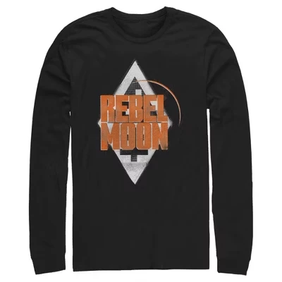 Мужской лонгслив Rebel Moon Badge Logo, черный