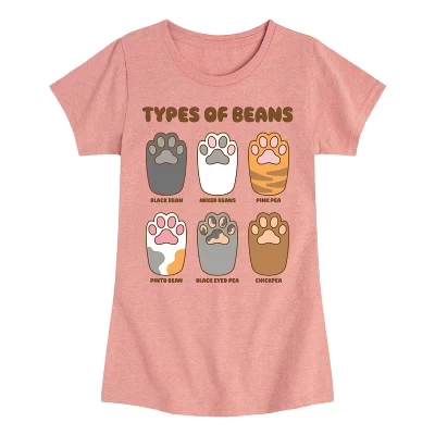 Детская футболка Instant Message Cat Toe Beans, розовая