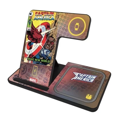 Зарядная станция Keyscaper 3-в-1 15Вт Marvel Sam Wilson