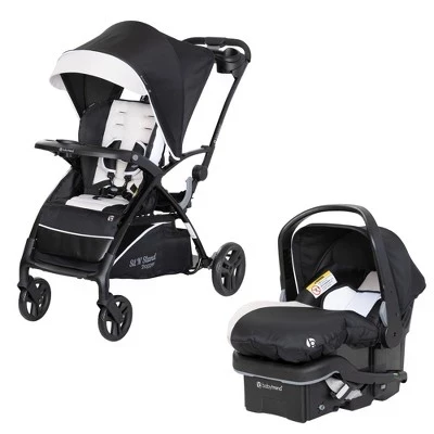 Коляска Baby Trend Sit N Stand 5-в-1 с автокреслом EZ-Lift Plus, хаки