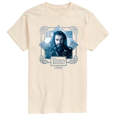 Мужская футболка The Hobbit Торин Дубощит, кремовая