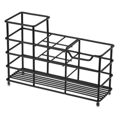 Подставка для зубных щеток Unique Bargains, черная
