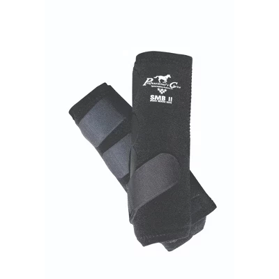 Профессиональные ботинки SMBII Sports Medicine Boots - неопреновые сапоги для верховой езды с подкладкой UltraShock и защитой на 360 градусов черного цвета