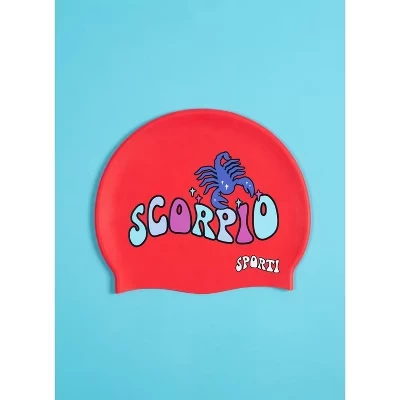 Заводная силиконовая шапочка для плавания Zodiac Scorpio скорпион