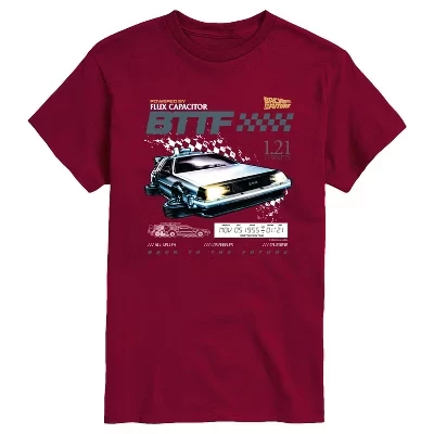 Мужская футболка Speedway с коротким рукавом и рисунком garnet