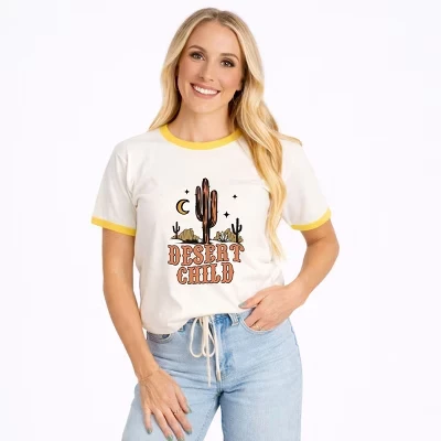 Женская футболка Simply Sage Market Desert Child, горчичная