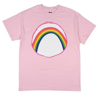 Мужская футболка Care Bears Cheer Bear, розовая