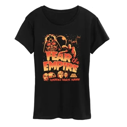 Женская футболка Star Wars Halloween Poster, черная
