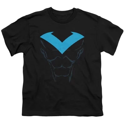 Форменная футболка Nightwing для мальчиков черного цвета