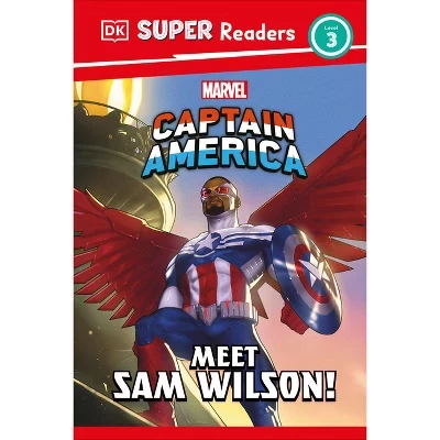 DK Super Readers 3-го уровня Marvel Captain America Знакомится с Сэмом Уилсоном! в твердом переплете