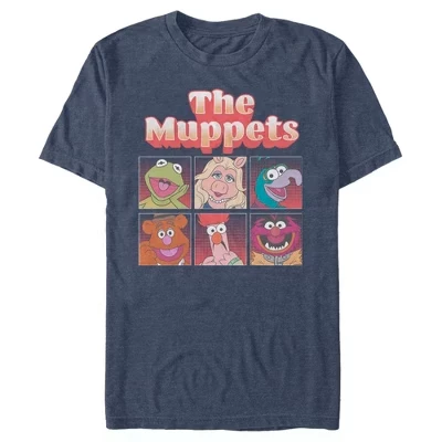 Мужская футболка The Muppets Boxed Characters, синяя