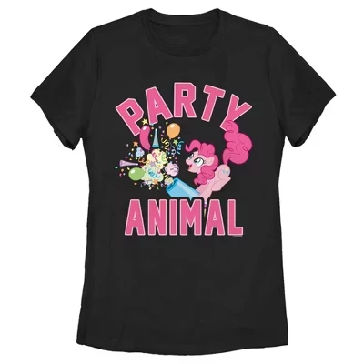 Женская футболка My Little Pony Pinkie Pie, черная